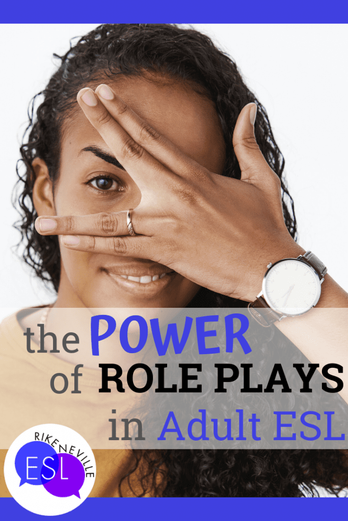 power of role plays in adult esl