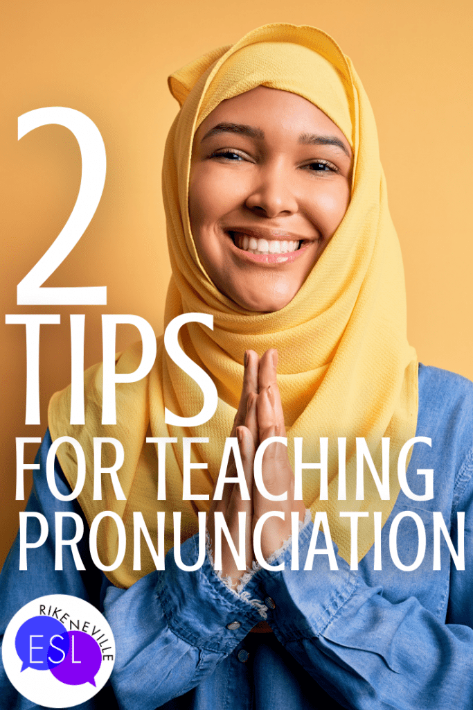 teaching pronunciation