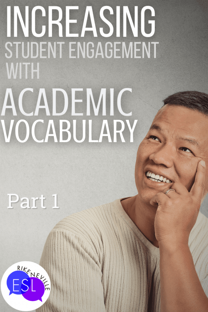 academic vocabulary