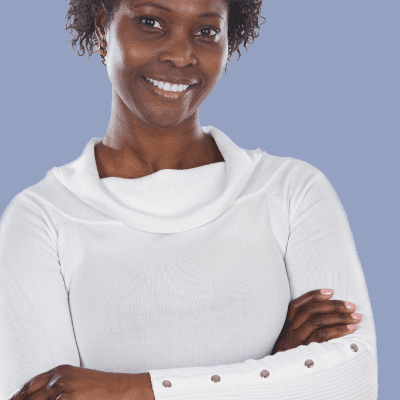 confident woman ready to teach