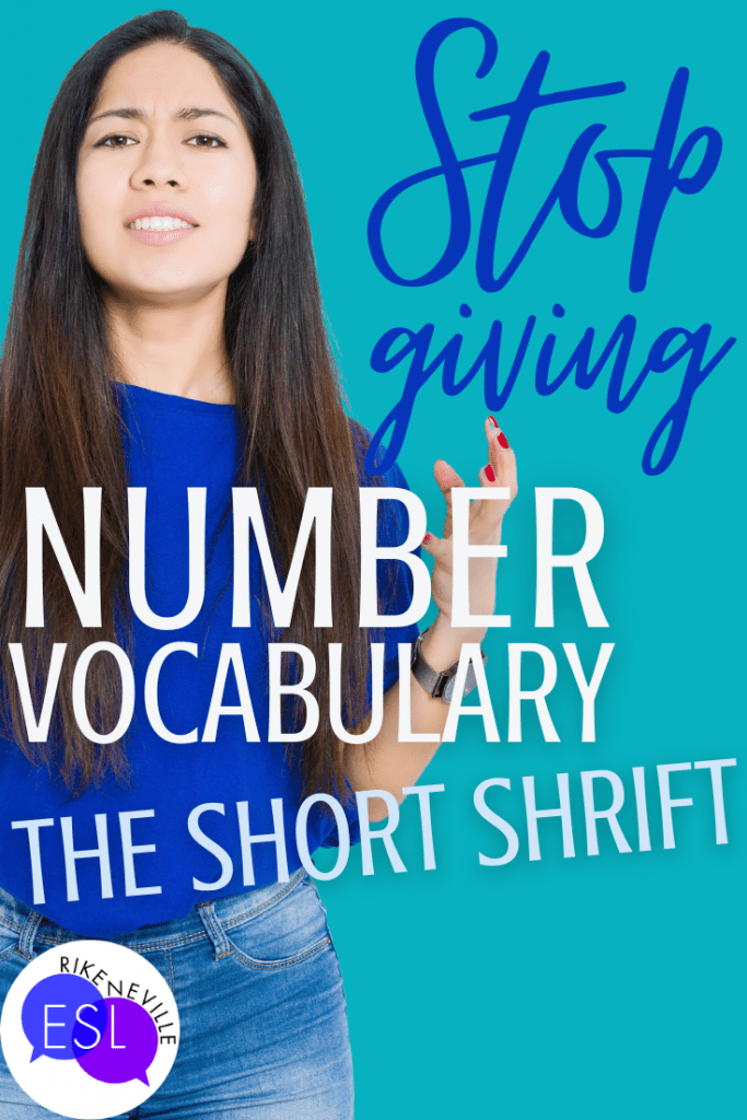 Stop Giving Number Vocabulary the Short Shrift!