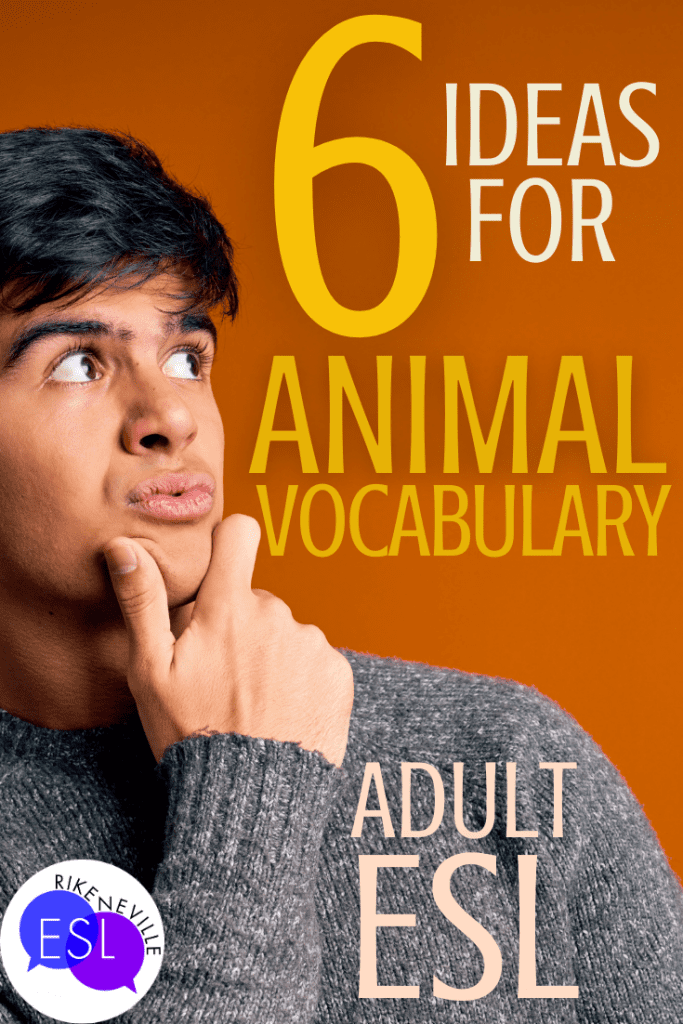 6 Ideas for Teaching Animal Vocabulary in Adult ESL