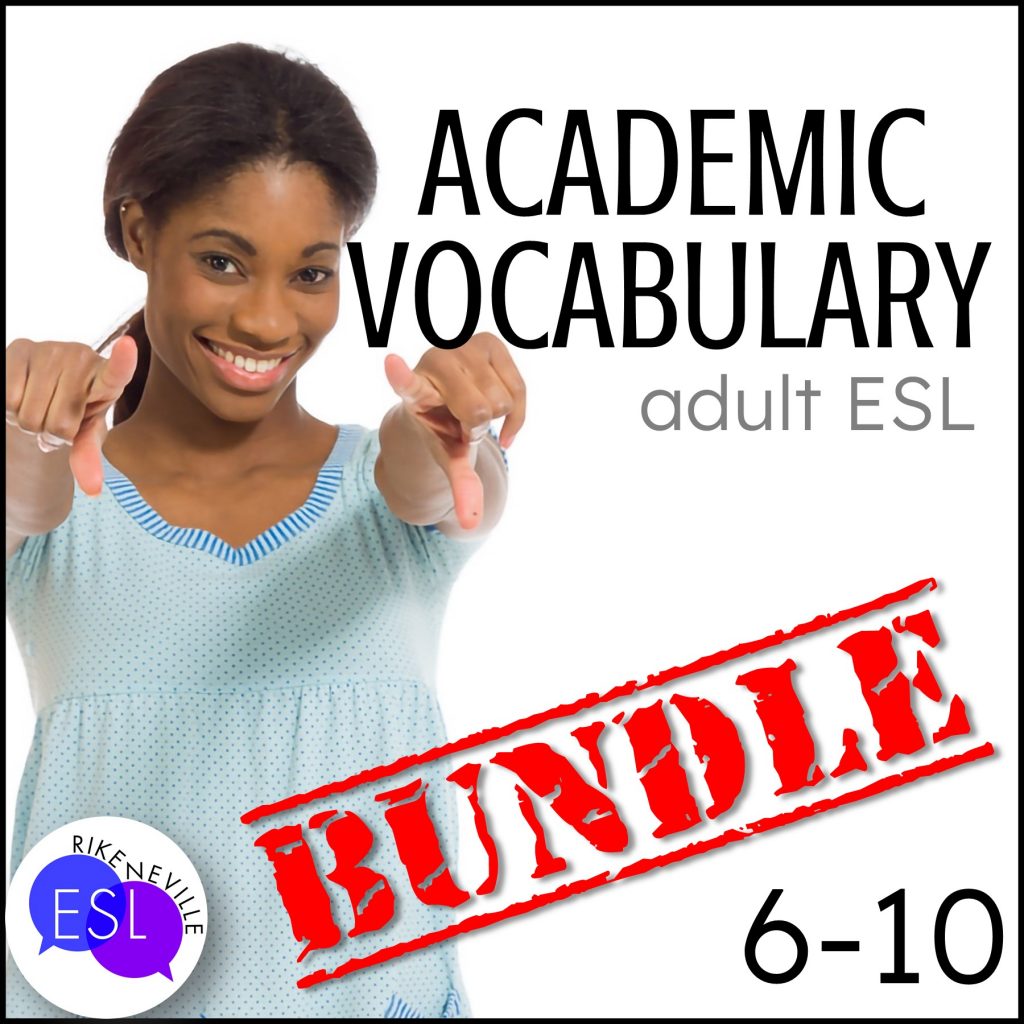 Teach academic vocabulary with bundle 2