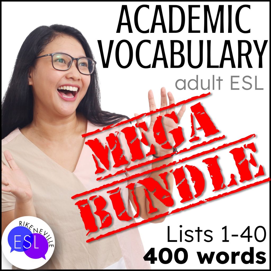 Teach academic vocabulary with the MEGA bundle
